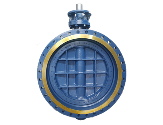 What is the structure and characteristics of a butterfly valve?